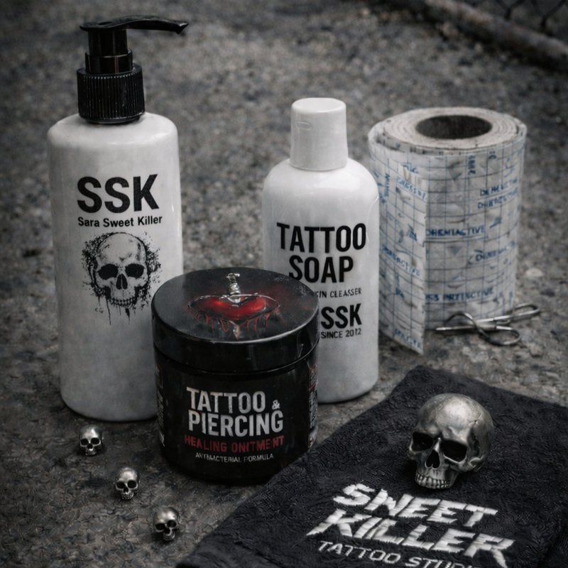 Cura del Tattoo e del Piercing
